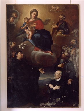 Sacra Famiglia e Santi