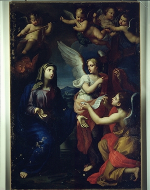 Madonna Addolorata con simboli della Passione