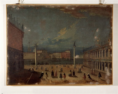 veduta del Canal Grande da piazza San Marco