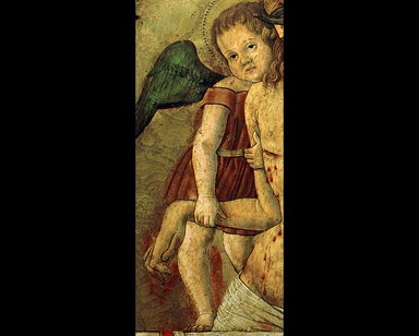 Cristo in pietà tra San Sebastiano e San Rocco
