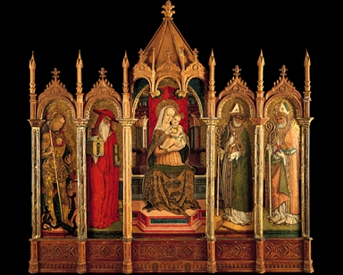 Madonna con Bambino con San Michele Arcangelo, San Girolamo, San Biagio e San Nicola di Bari