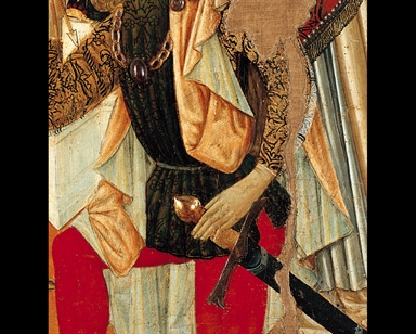 Madonna con Bambino in trono con San Benedetto, San Rocco, San Sebastiano e San Bernardo