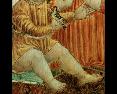 Madonna con Bambino in trono, San Francesco d'Assisi e San Liberato