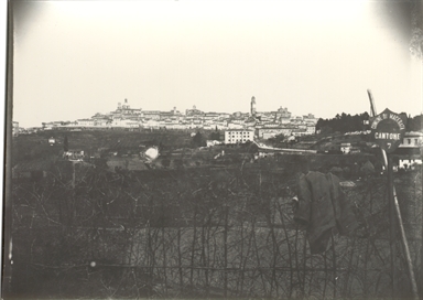 Macerata. Panorama da Villa Collio