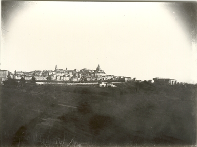 Macerata. Panorama da Via Carducci