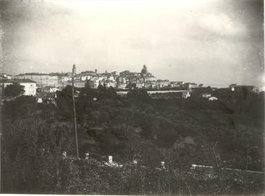 Macerata. Panorama da Via Roma