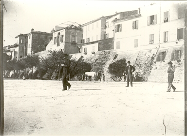 Macerata. Inizio del Viale Trieste da Porta Mercato