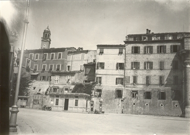 Macerata. Inizio del Viale Trieste da Porta Mercato