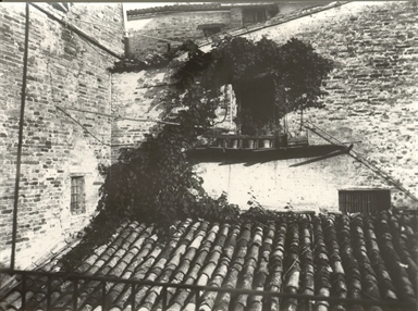 Macerata. Balcone fiorito