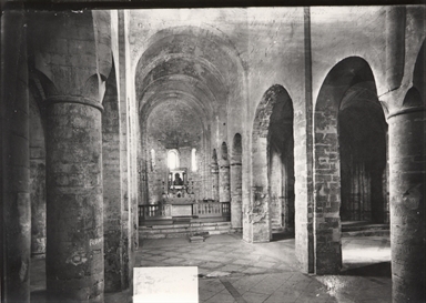 (Ancona) Santa Maria di Portonovo. Interno