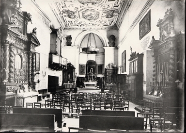 Visso. Interno della Collegiata