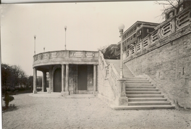 Macerata. Rotonda del Viale Puccinotti