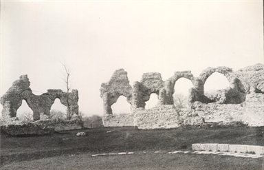 Macerata. Ruderi del Teatro di Helvia Ricina