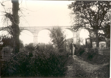 Macerata. Viadotto del Cimitero dal basso