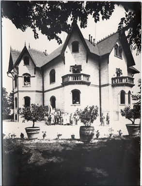 Macerata. Villino (pseudo gotico inglese) dei Pantaleoni