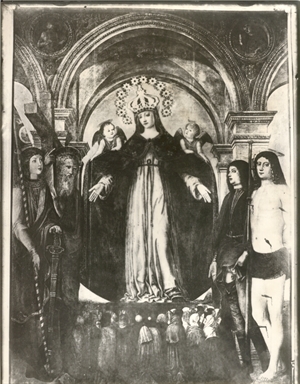 Immagine della Misericordia (con corona e stelle)