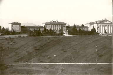 Macerata. Colle di Santa Croce prima delle nuove costruzioni