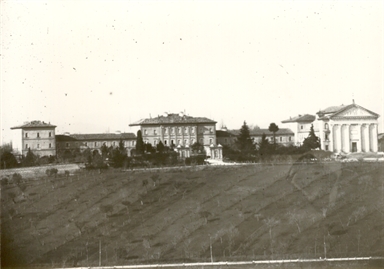 Macerata. Colle di Santa Croce prima delle nuove costruzioni