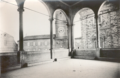 Macerata. Loggia dei Mercanti. Interno del piano superiore
