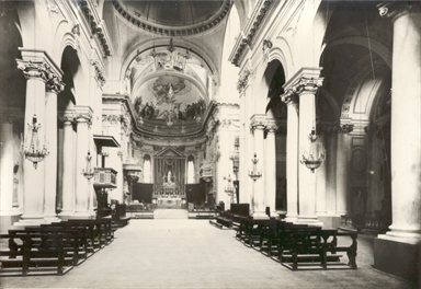 Macerata. (Cattedrale) Interno dopo i restauri del 1924