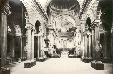 Macerata. (Cattedrale) Interno dopo la decorazione del 1938