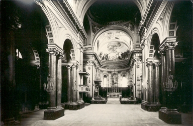Macerata. (Cattedrale) Interno dopo la decorazione del 1938