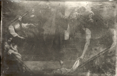 Macerata. Scuola dei Carracci; San Pietro risuscita Tabita (tela)