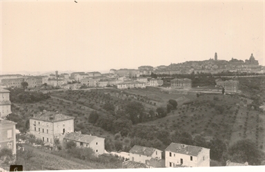 Macerata. Panorama da Viale Carradori