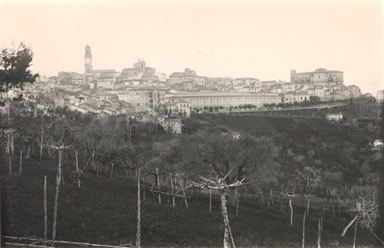 Macerata. Panorama da Via Pancalducci