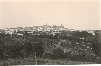 Macerata. Panorama da Viale Carradori