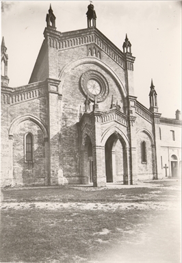 Macerata. Chiesa dei Cappuccini. Facciata