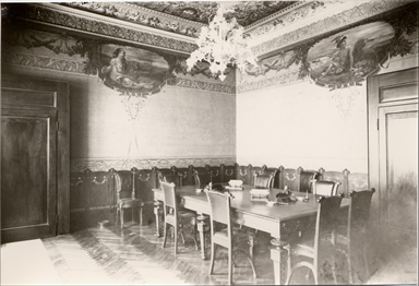 Macerata. Banca Popolare. Sala del Consiglio