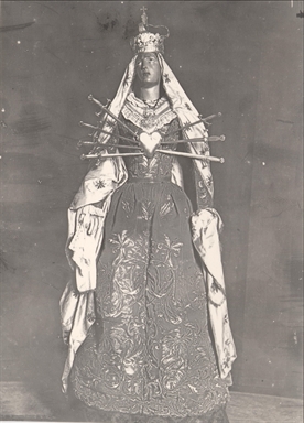 Cattedrale di Macerata. Statua dell'Addolorata