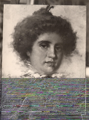 G. Baynes. Ritratto di Signora