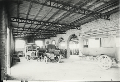 Garage della SASP a Passo Sant'Angelo