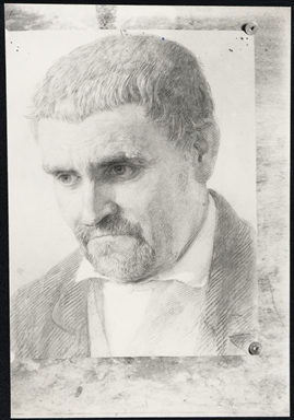 Testa di vecchio (da pittura)