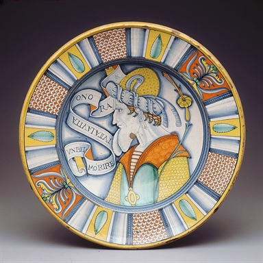 testa d'uomo di profilo