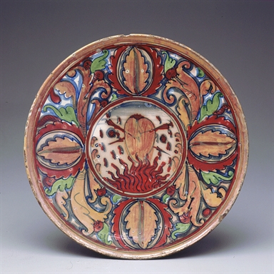 cuore trafitto ardente su un rogo