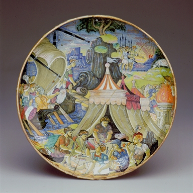 Enea e i Troiani raggiungono la foce del Tevere