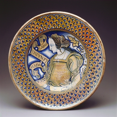 testa di donna di profilo