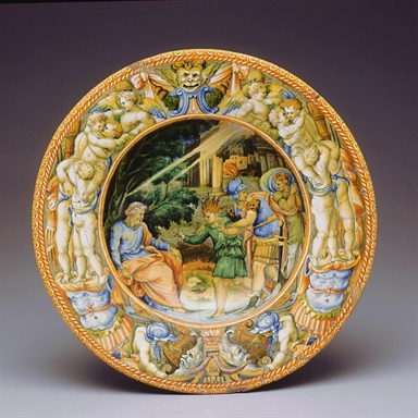 Ascanio il cui capo prende fuoco rimane illeso