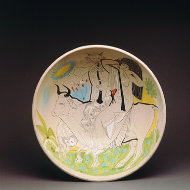 Un bue, un fauno, una ninfa