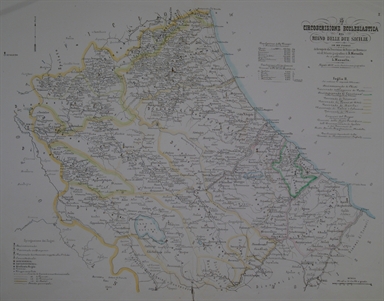 carta geografica del Regno delle due Sicilie