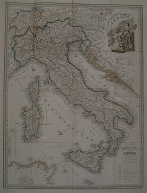 carta geografica dell'Italia