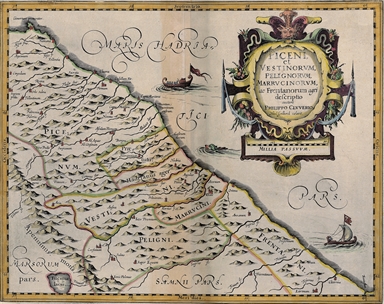 carta geografica del Piceno