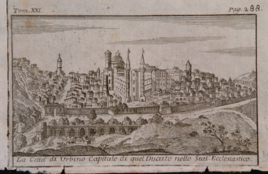 veduta di Urbino