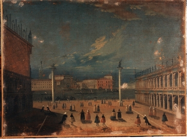 veduta del Canal Grande da piazza San Marco