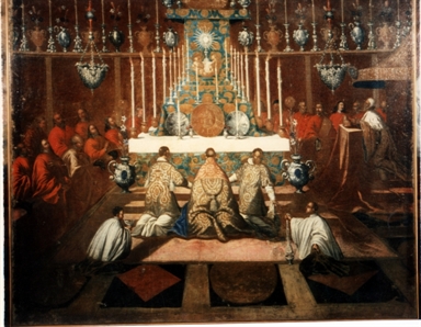 Adorazione dell'Eucarestia in San Marco