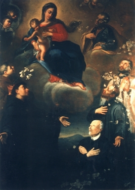 Sacra Famiglia e Santi