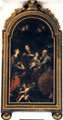 Sacra Famiglia e Santa Caterina d'Alessandria (?)